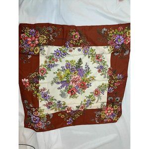 D'Este Floral Print Scarf